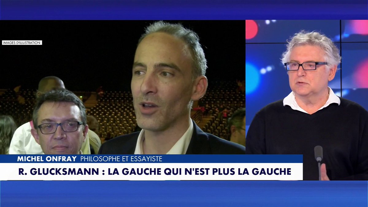«Raphaël Glucksmann, le Parti socialiste et Jean-Luc Mélenchon, c’est la même chose», tacle Michel Onfray, #FaceAMichelOnfray Toute l'info est à retrouver sur