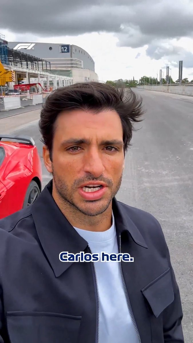"You guys are going to love it!" 😍 Carlos Sainz reacts to the first ever laps of the Madring 🏁 #F1 #SpanishGP