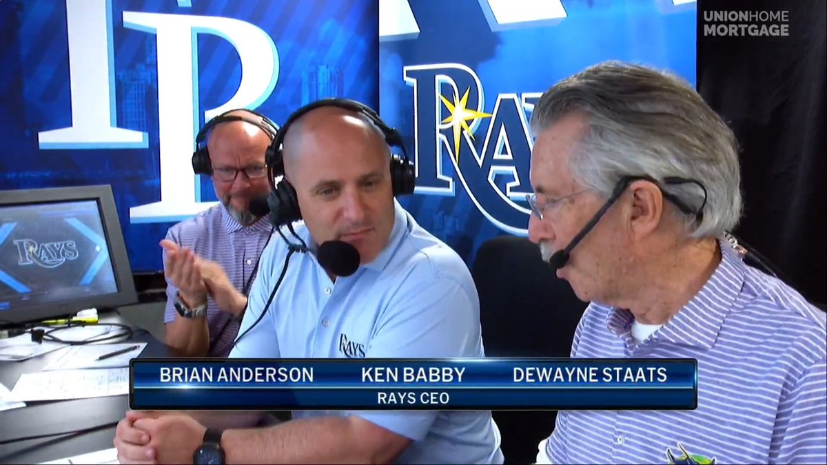 Last night, Rays CEO Ken Babby joined to talk about yesterday’s news conference, the Memorandum of Understanding, and what a Rays Forever Home means to the community. Watch the news conference 👉: