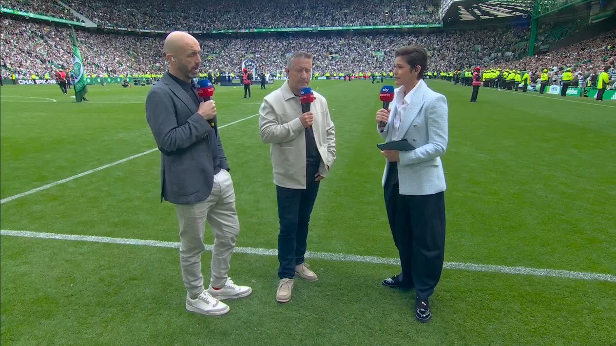 🗣️ “You’ve got a right to celebrate, but you can’t cross the line.” James McFadden on the "absolutely unacceptable" full-time scenes at Celtic Park ⤵️