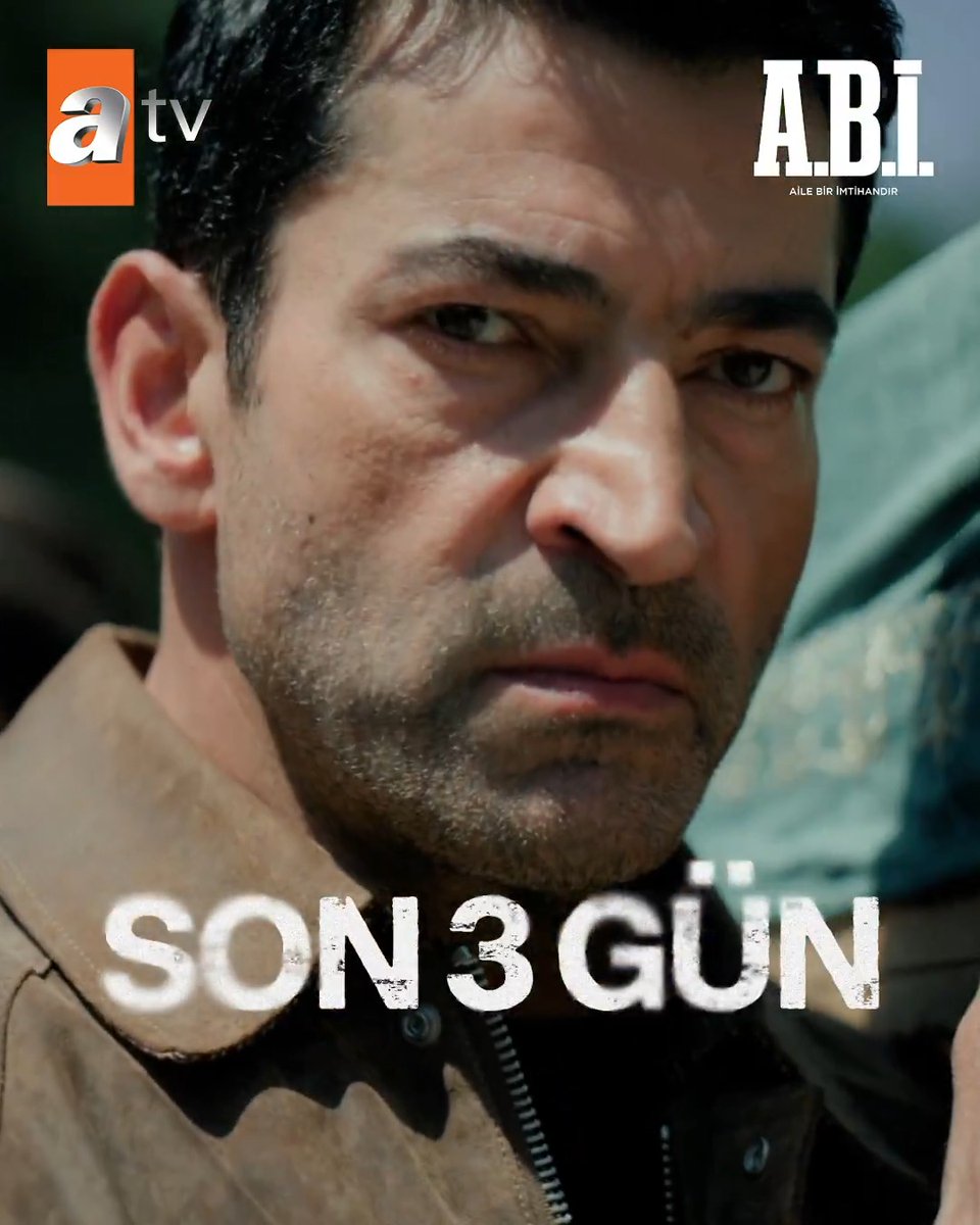 “Dimdik karşındayım!” Doğan’dan büyük meydan okuma geliyor! Son 3 gün. ⏳ A.B.İ. yeni bölümüyle Salı 20.00’de atv’de! #AbiDizisi atv