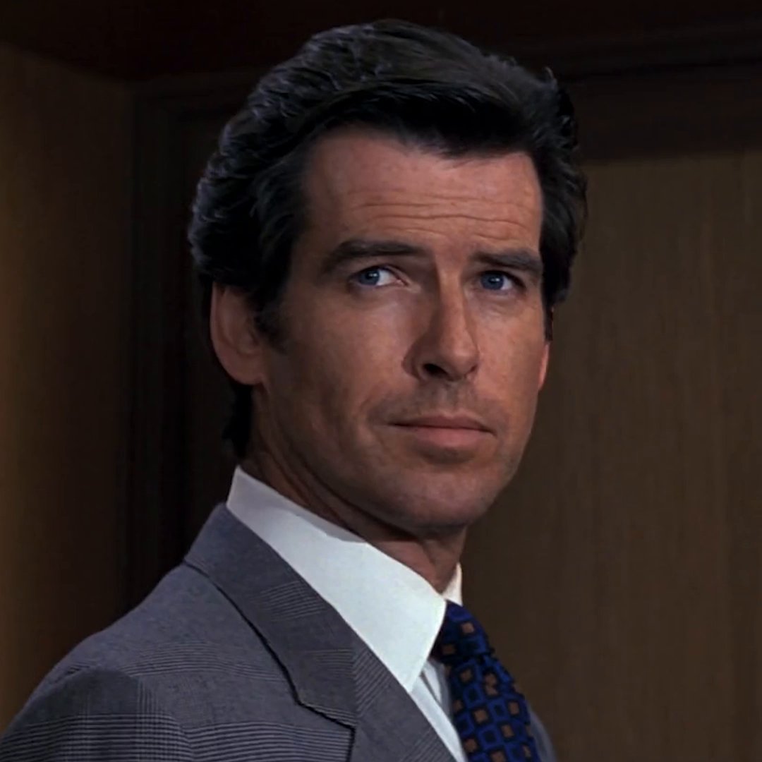 The master of the tie adjustment. We’re raising a martini to Pierce Brosnan on his birthday today.