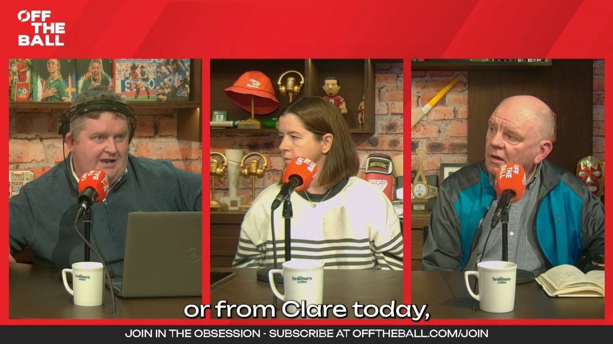 🗣️ 'That to my mind, John, is a sporting scandal!' 🗣️ 'I've worked for almost 40 years in journalism. I love the GAA, it lives in my heart! This is the greatest act of self-sabotage!' Roy Curtis makes an impassioned point about the 'scandal' that the two biggest games of the #GAA season so far are not available free to air. | 📺 The Saturday Panel on Off The Ball.