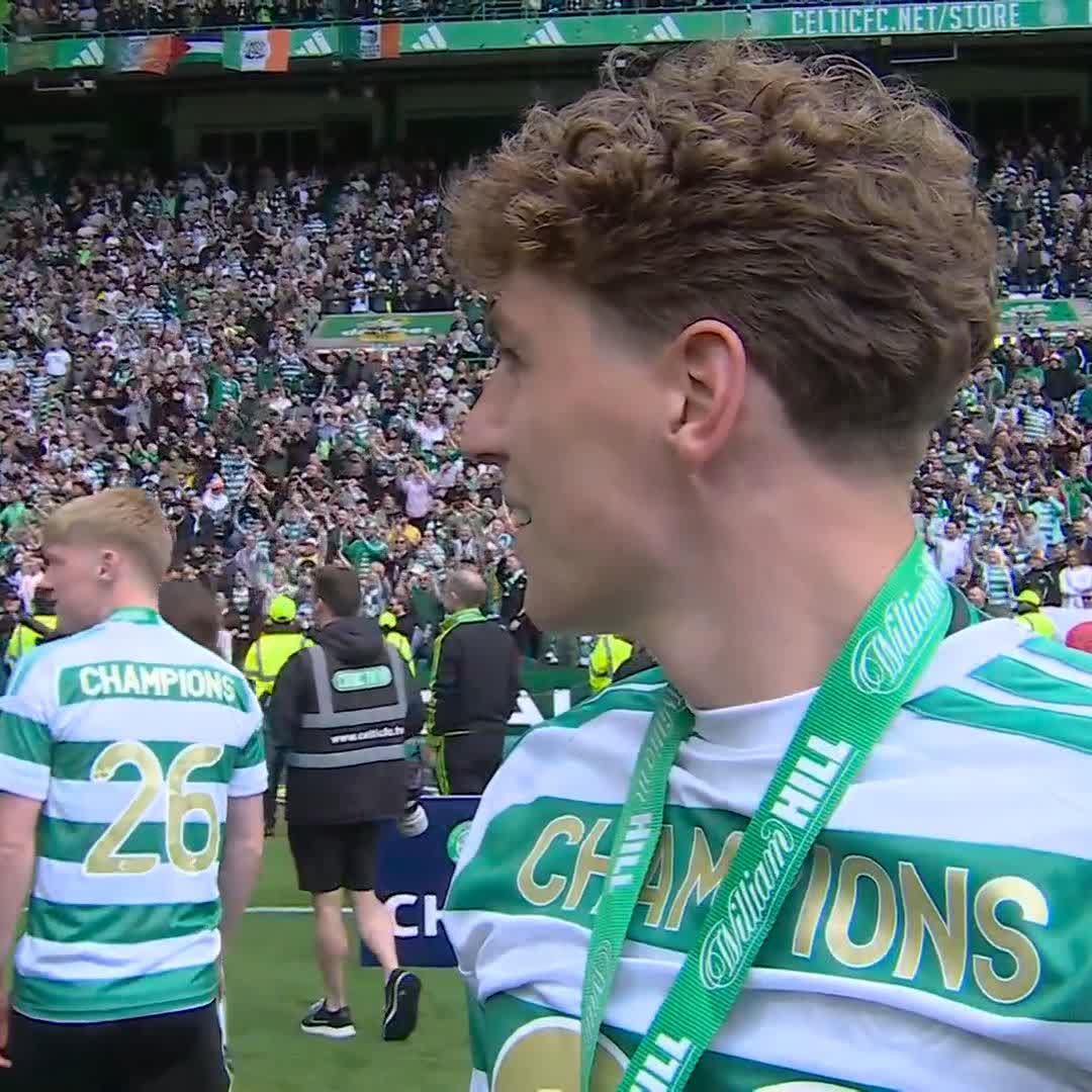🤫 "We stay silent and then we just go for it!" Arne Engels on Celtic's "unbelievable" season 🏆