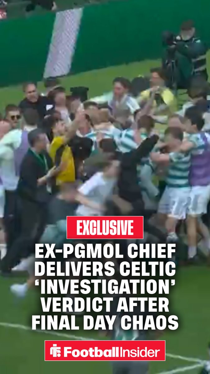 🚨 Ex-PGMOL chief KEITH HACKETT claims Celtic could face '𝐈𝐍𝐕𝐄𝐒𝐓𝐈𝐆𝐀𝐓𝐈𝐎𝐍' after pitch invasion chaos during Hearts clash. What do 𝙮𝙤𝙪 think their punishment should be? 🤔