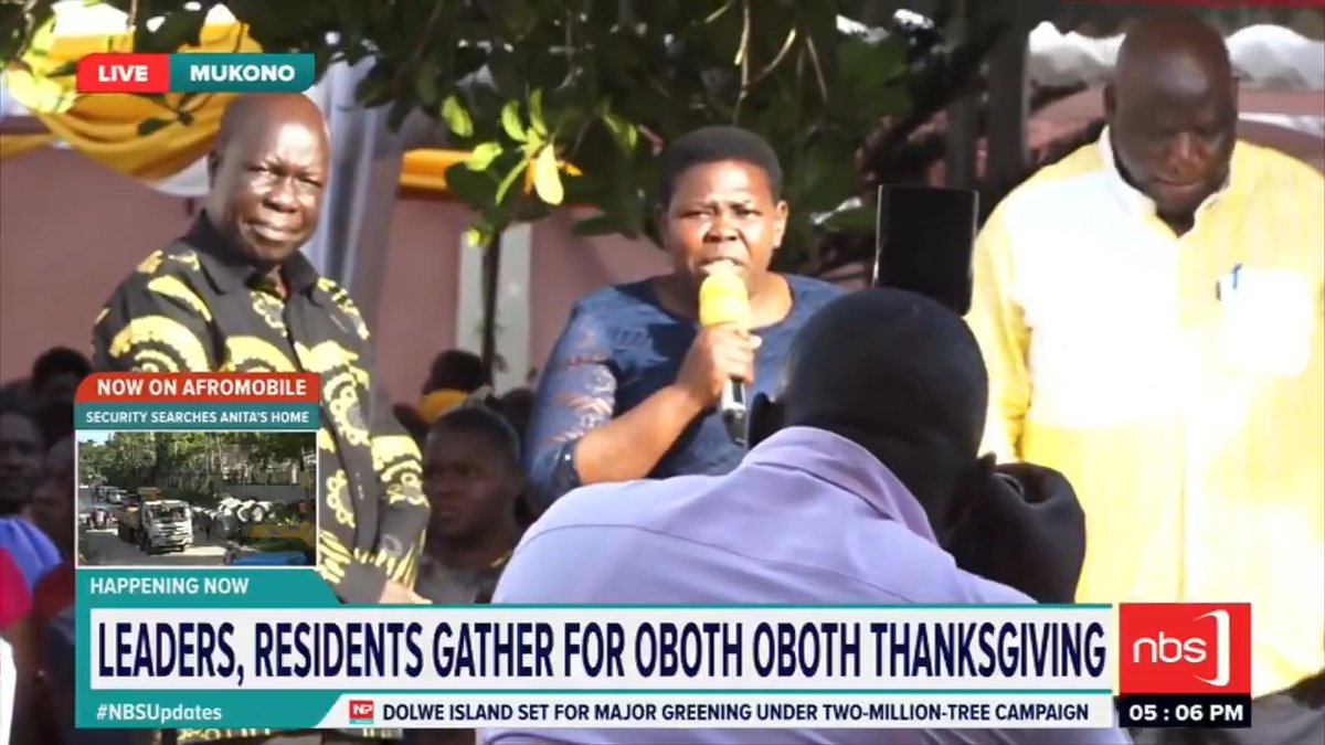 VIDEO: Hundreds of newly elected NRM Party MPs, government officials, army officers, local leaders, and residents gathered at the Mukono home of Defence Minister Jacob Marksons Oboth (MP) for a thanksgiving service held in his honour. #NBSUpdates