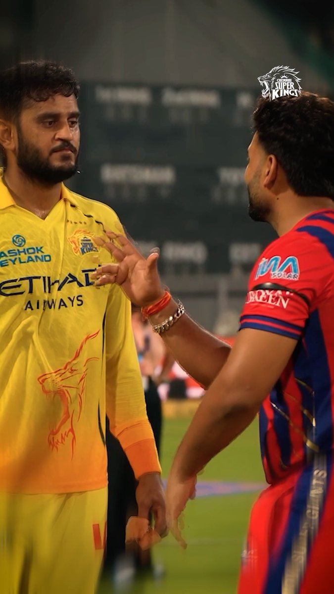 Bhaichara vibes with RP17 💛✨ #WhistlePodu #LSGvCSK