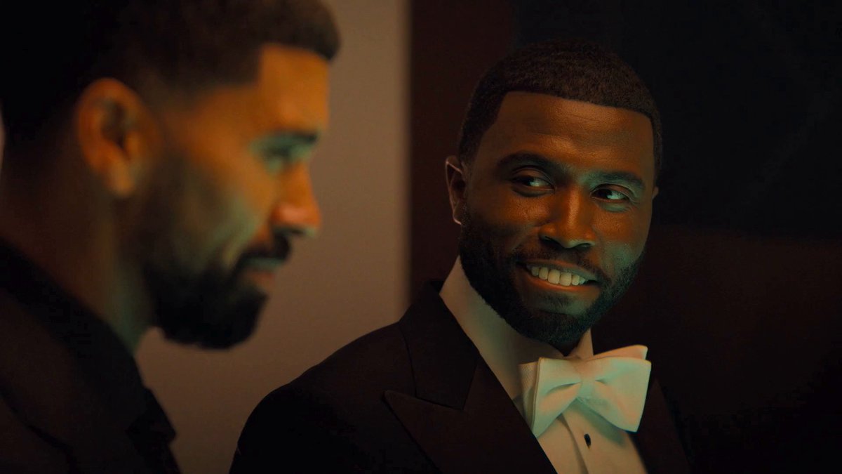 A detective and his lead suspect walk into a gala…