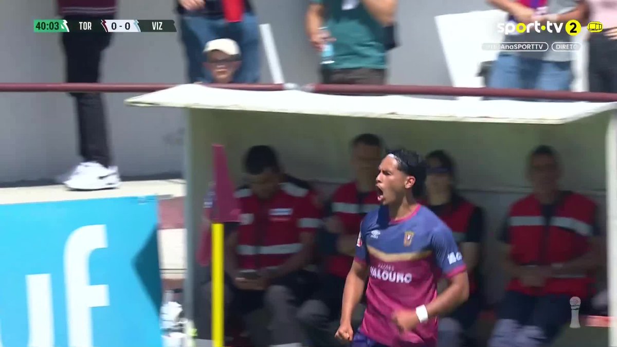 🇨🇴 GOLAZO de Luis Quintero. El colombiano marcó el 1-0 de #Torreense ante #Vizela, al 40’