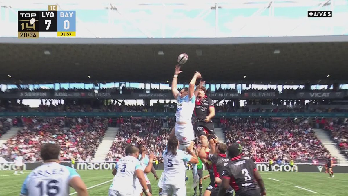 L’INCROYABLE PERCÉE DE GABIN LORRE POUR L’ESSAI DE JIUTA WAINIQOLO 💥 L’ailier du Lou inscrit le 2ème essai de la rencontre et son 17ème de la saison 💪 #LOUAB