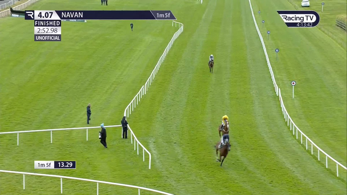 Limestone lands the hat-trick and looks good in the Listed Irish Stallion Farms Yeats Stakes at Navan Racecourse Joseph O'Brien | Dylan Browne Mc Mon