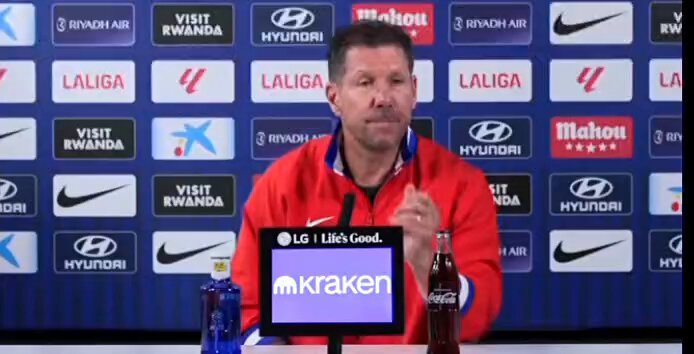 Hoy pedí permiso al Cholo para romper la "disciplina de preguntas" (todas sobre Antoine Griezmann) El mensaje de Diego Pablo Simeone quedó clarito...