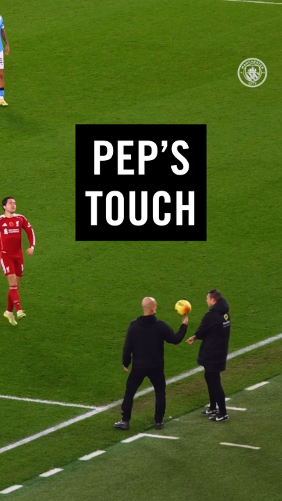 A touch of class. #FaCupFinal #FACupWinners #guardiola #pep #pepguardiola