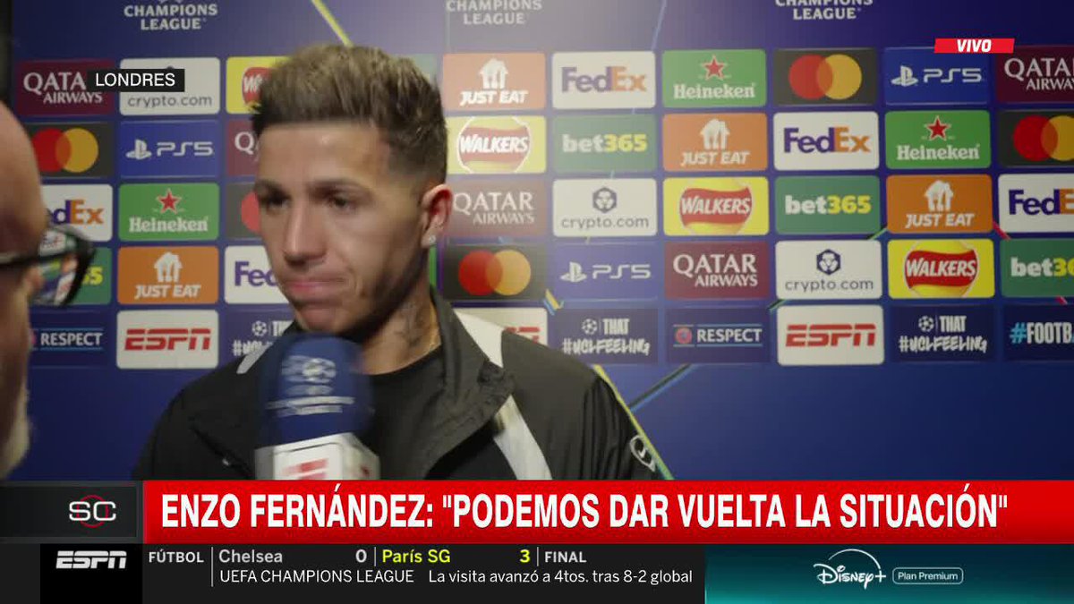 señor enzo fernández agarre sus valijas su bebé gordo su hija olivia sus carillas y váyase a un club serio éstos pecho frío no merecen su fútbol