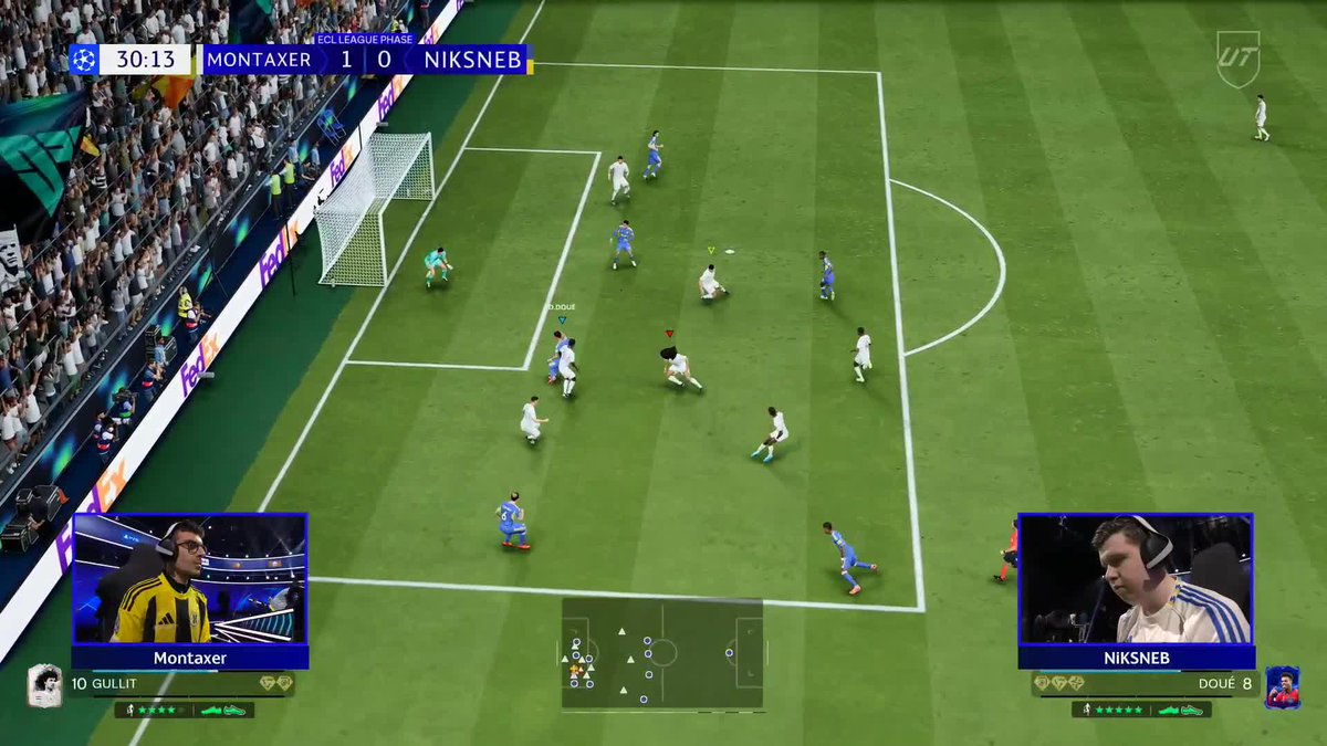 "That is OUTRAGEOUS!" NiKSNEB produces magic in the box 🪄 #eChampionsLeague #FCPro