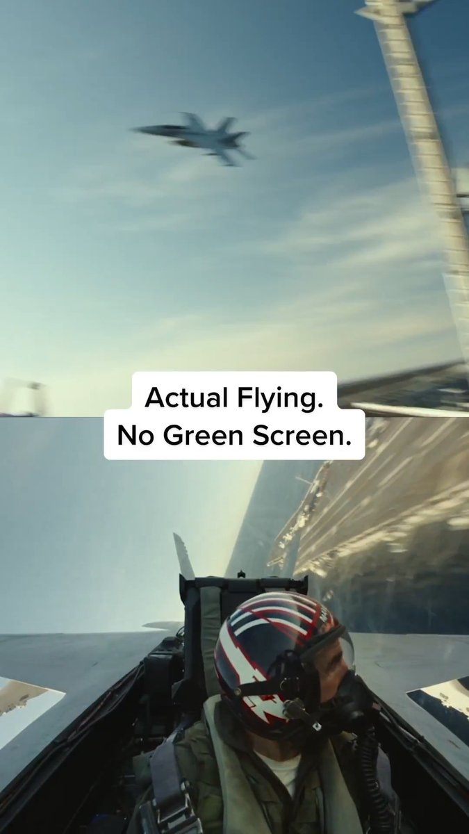 Experience this for yourself. ✈️ TOP GUN and TOP GUN: MAVERICK are back in theatres NOW! Get your #TopGun tickets: