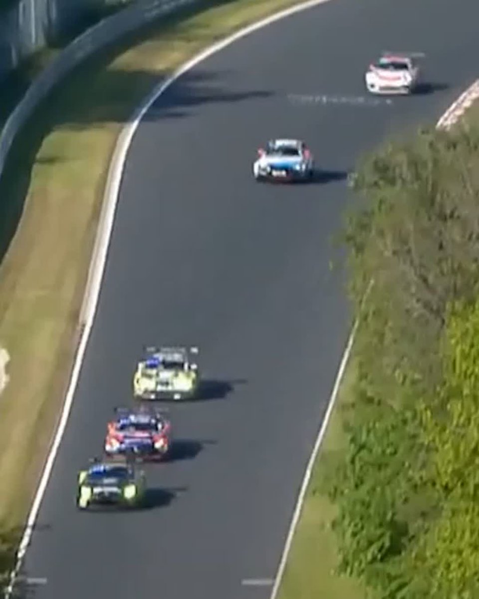 The moment Max Verstappen put the No. 3 car into the lead of the Nürburgring 24 Hours 👏