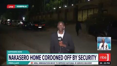 VIDEO: We are now joined by our reporter @HakIimsWampamba who is at the scene in Nakasero, to update us on the latest about the search of former Speaker Anita Among’s home. #NBSLiveAt9 #NBSUpdates