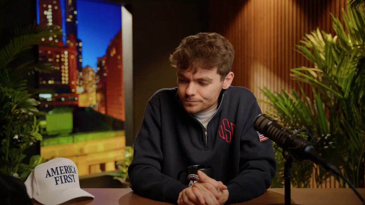 Nick Fuentes warns that if we don’t get smarter and stay committed to the truth on Israel, we will lose the emerging elites to Peter Thiel “There are a lot of young people looking at anti-Israel as anti-intellectual. I know because I talk to them.” ✍️