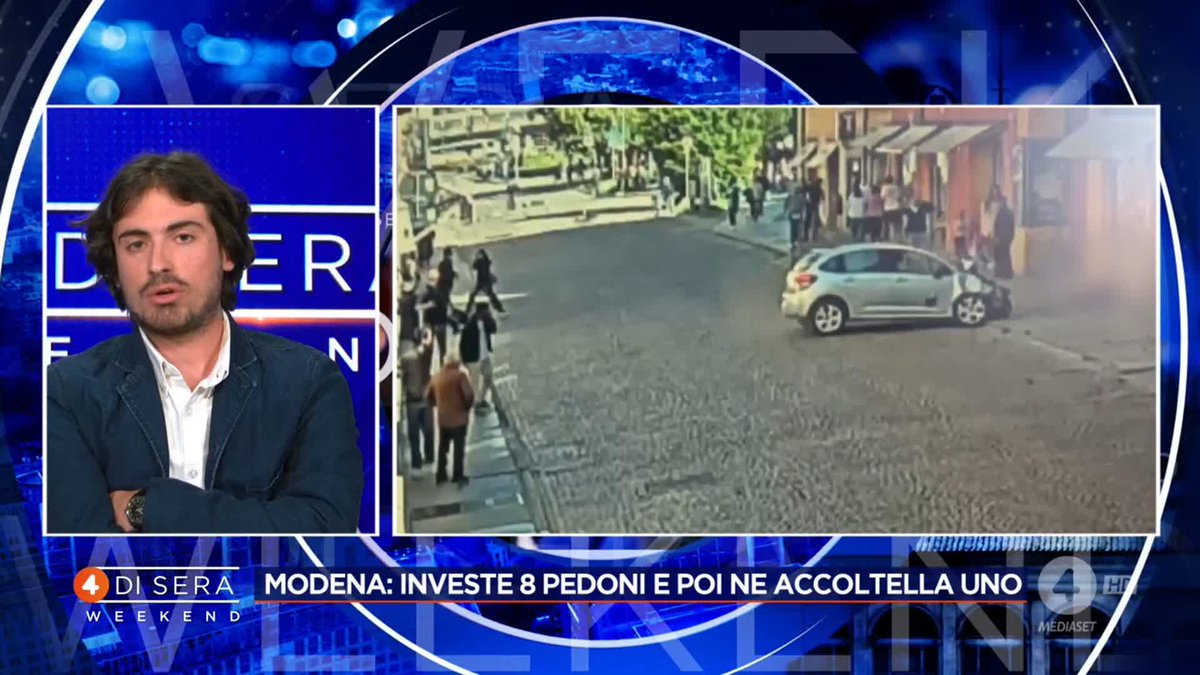 "Matteo Salvini continua a fare sciacallaggio su atti drammatici come quello di Modena" Luca Boccoli a #4disera Weekend