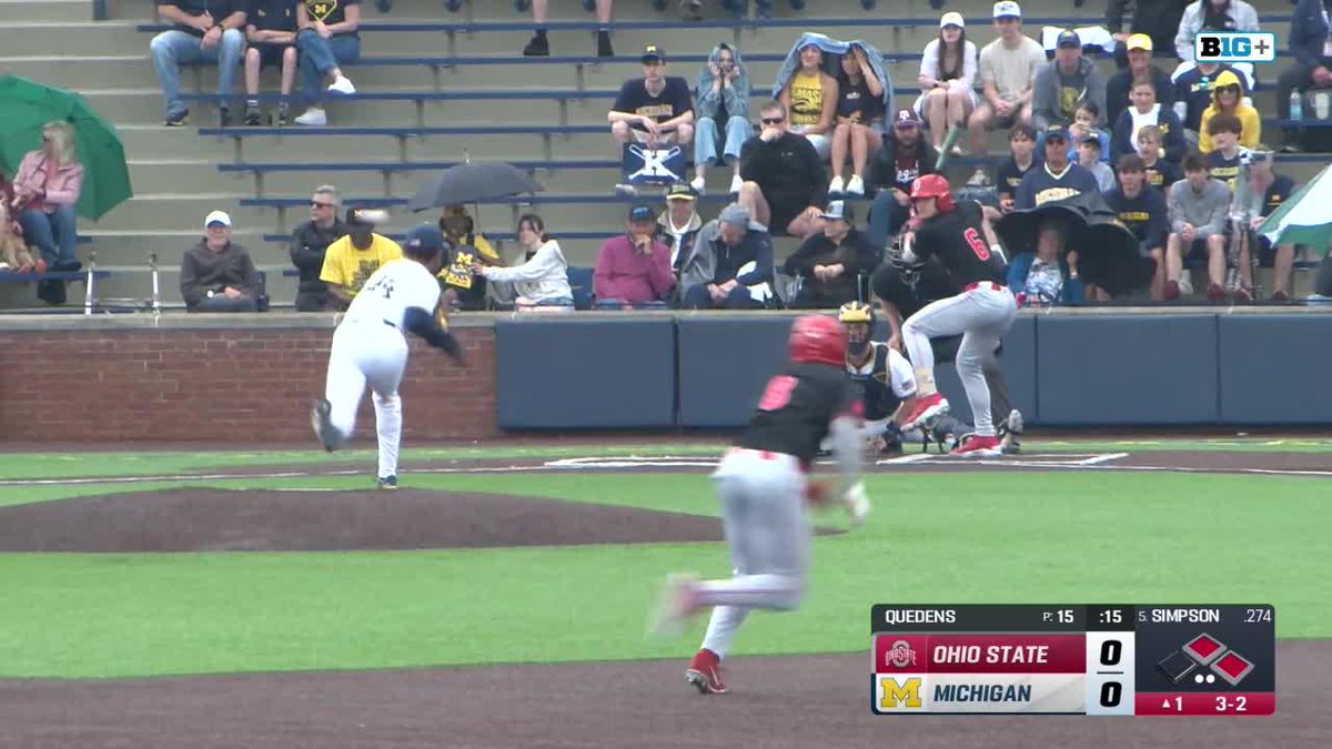 Oh how sweep it is 🧹 Ohio State Baseball beats ❌ichigan 8-1 to co❌plete the series sweep ‼️ #GoBucks | #DevelopedHere