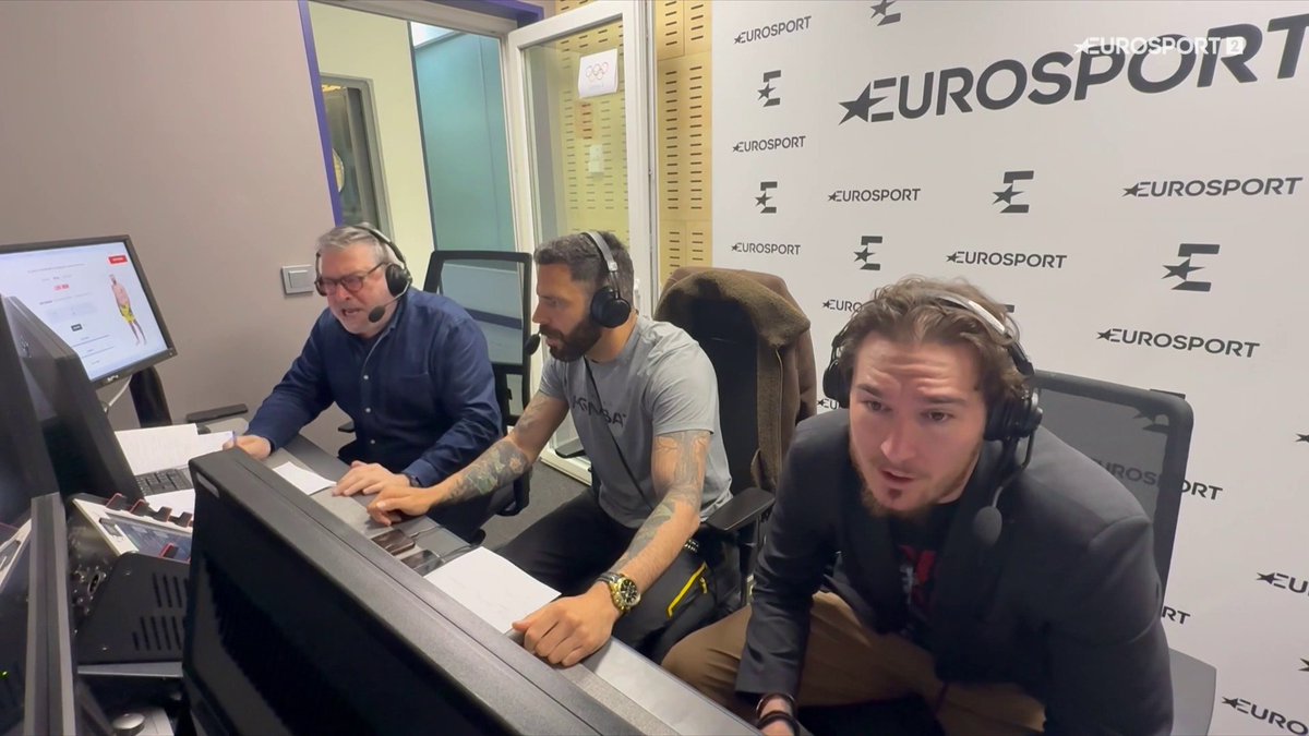 😬 Así fue la reacción de Jorge Lera, Cesar Alonso MMA y Gonzalo Campos MMA en la cabina de Eurosport.es en la derrota de Joel Álvarez ante Amosov #UFCHBOMax #UFCVegas117