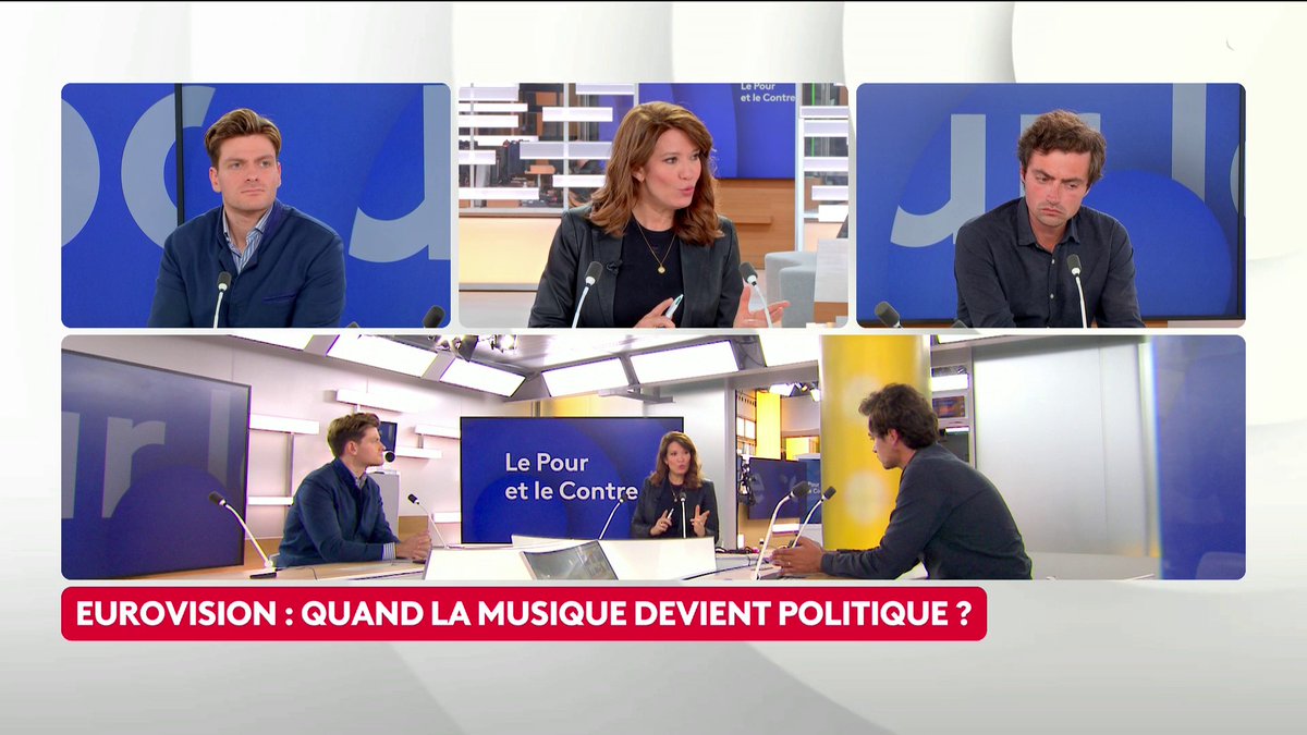 🔴 Eurovision : "Face à ce boycott les juifs d'Europe s’interrogent sur leur place en Europe", affirme Nathan Devers. #LePourEtLeContre #canal16