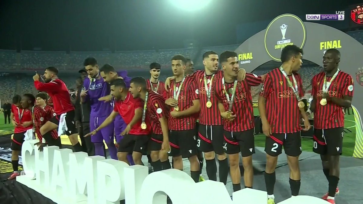 🚨🚨🚨🚨🚨🚨🚨🚨🚨🚨🚨 للتاريخ!!!!!!! تتويـــج اتحاد العاصمة بلقب كأس الكونفدرالية 🇩🇿🏆