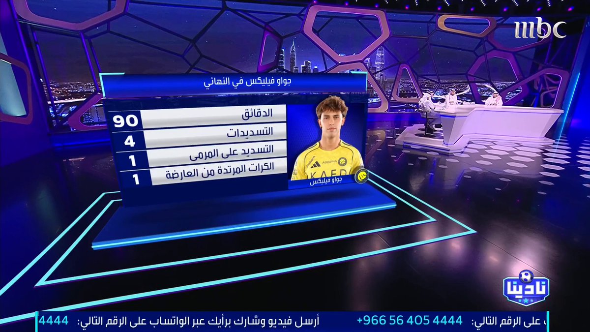 أحمد الحربي: هاردلك لجماهير النصر فقط.. أما جيسوس ورونالدو وبقية اللاعبين يستحقون ما حصل لهم ويتحملون الخسارة مجاناً على MBC شاهد برنامج #نادينا يوميا الساعة 11:00 مساءً بتوقيت السعودية على #MBC1 لمتابعة البث المباشر