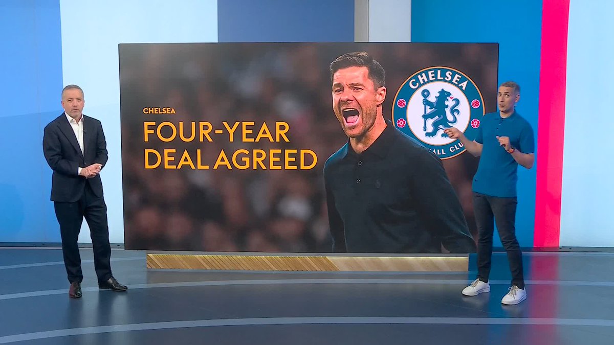 ''Xabi Alonso will sign tomorrow as new Chelsea manager, not head coach...'' Kaveh Solhekol on Chelsea announcing Xabi Alonso as their manager rather than head coach.