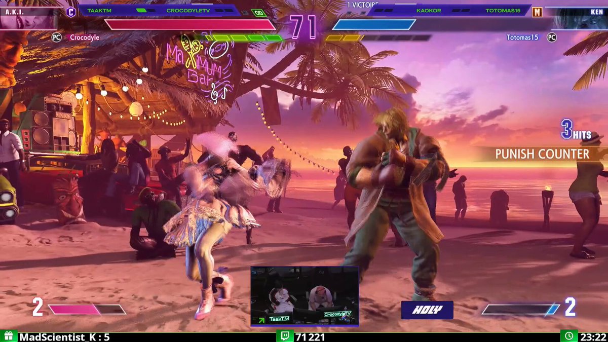 Après un Street Fighter maitrisé, Crocodyle et Taak se qualifient pour le Top 8 !