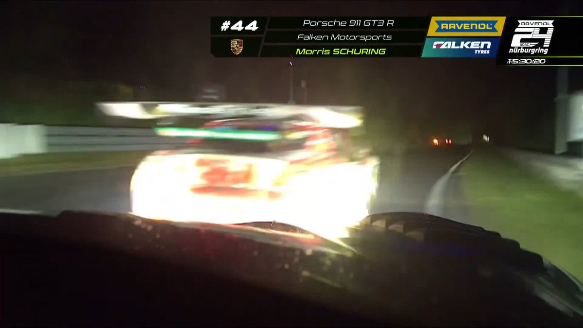 Falken's Porsche is in the fence! The best 911 was running P5, but not anymore... 📺 #IGTC | #24hNBR