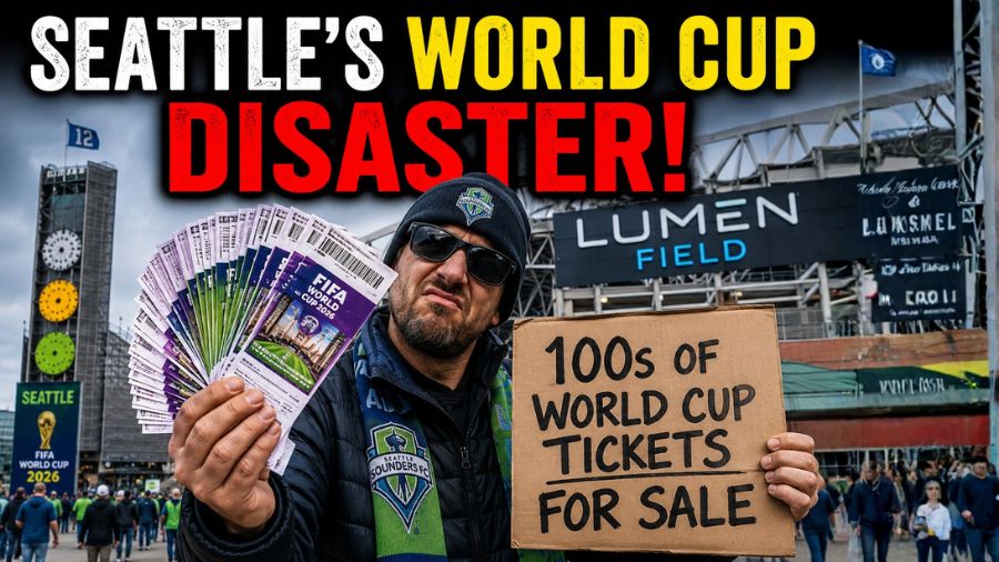 Seattle's hosting the World Cup and hotel operators are already calling it a non-event. Tickets aren't selling, resale prices are falling, and the middle-class fans who would have filled those seats were driven out of this city years ago. Does any of this surprise you?