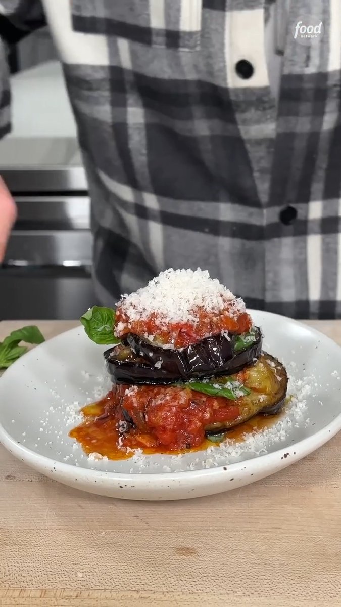 Not your mama's eggplant parm! We think your mom and Frank Prisinzano would approve though, Scott Conant 👏👏 Get the recipe: