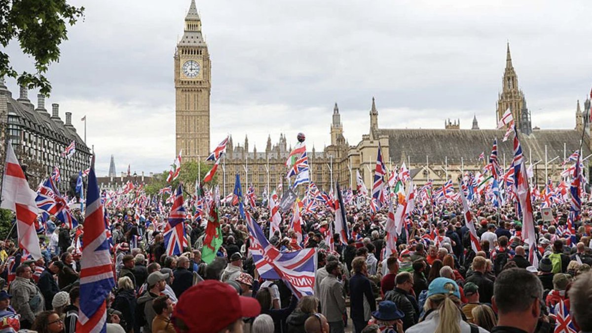 🚨 SPECIAL REPORT: THE UK AWAKENS! 🚨 British activist Tommy Robinson led a MASSIVE march with millions of UK citizens standing up to the foreign invasion of their country and the tyrannical globalist policies of Prime Minister Keir Starmer. »» ««