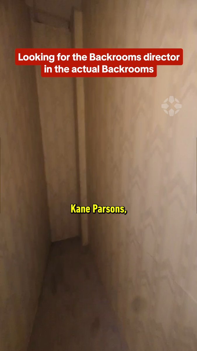 We are in the Backrooms looking for the director of Backrooms Kane Parsons. HELP