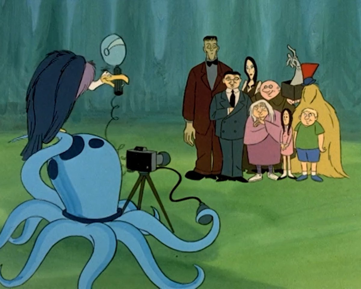 a family portrait hates to see them coming