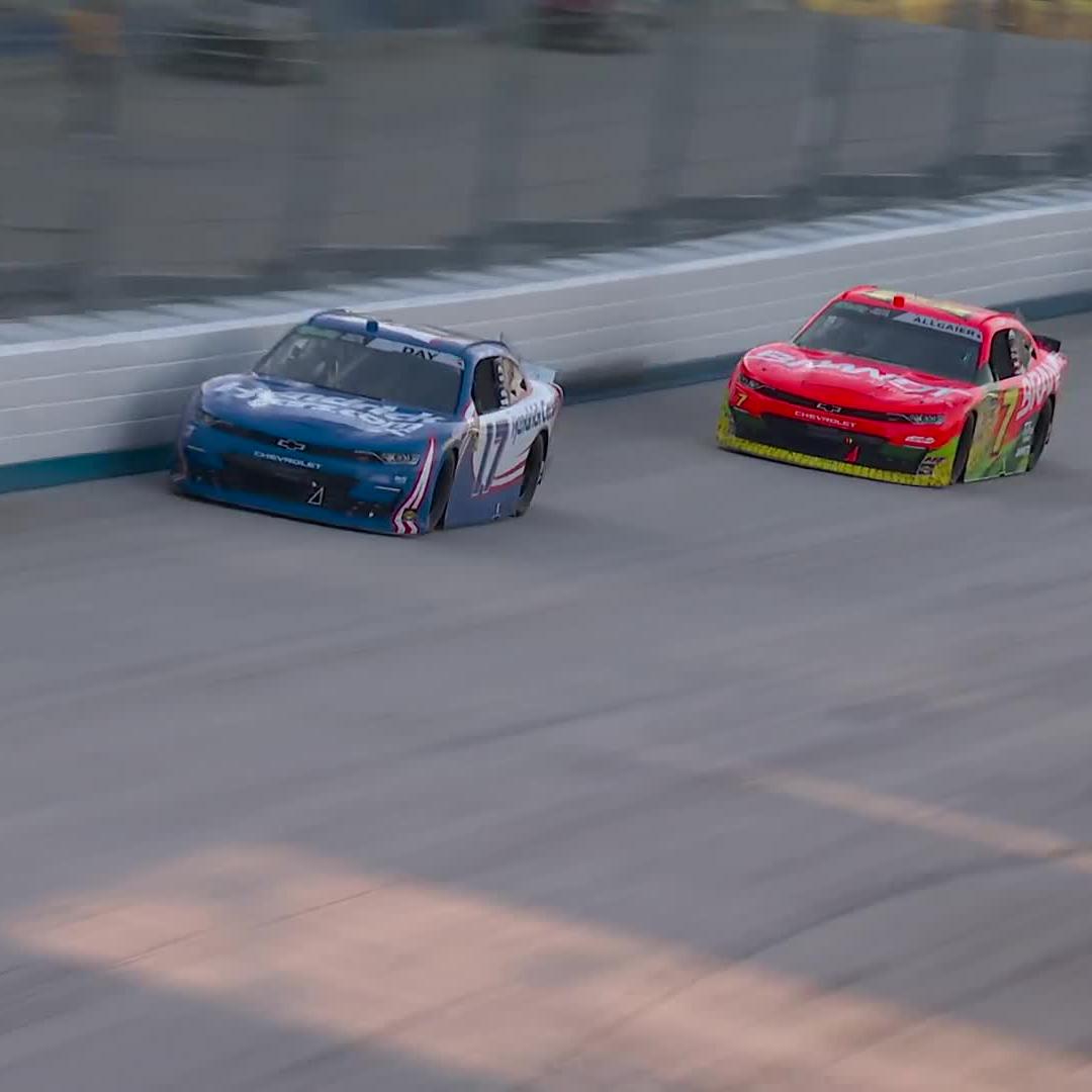COREY DAY CAPTURES WIN NUMBER TWO WITH A THREE-WIDE PASS!