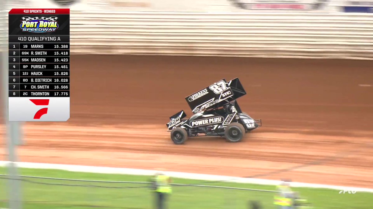 ⏰ Aaron Reutzel looking to keep his successful week going, goes Quick Time at the Keith Kauffman Classic from Port Royal Speedway #SpeedPalace!