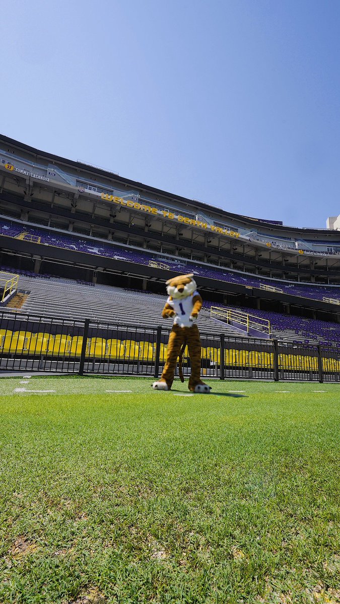 For two years, he wasn’t just a student. He was Mike the Tiger. 🐯💜 Two years of hard work, pride and dedication to carrying on one of LSU’s most beloved traditions. This week, Landon Terro graduates and reflects on the role, the memories and the LSU experience that changed his life forever: