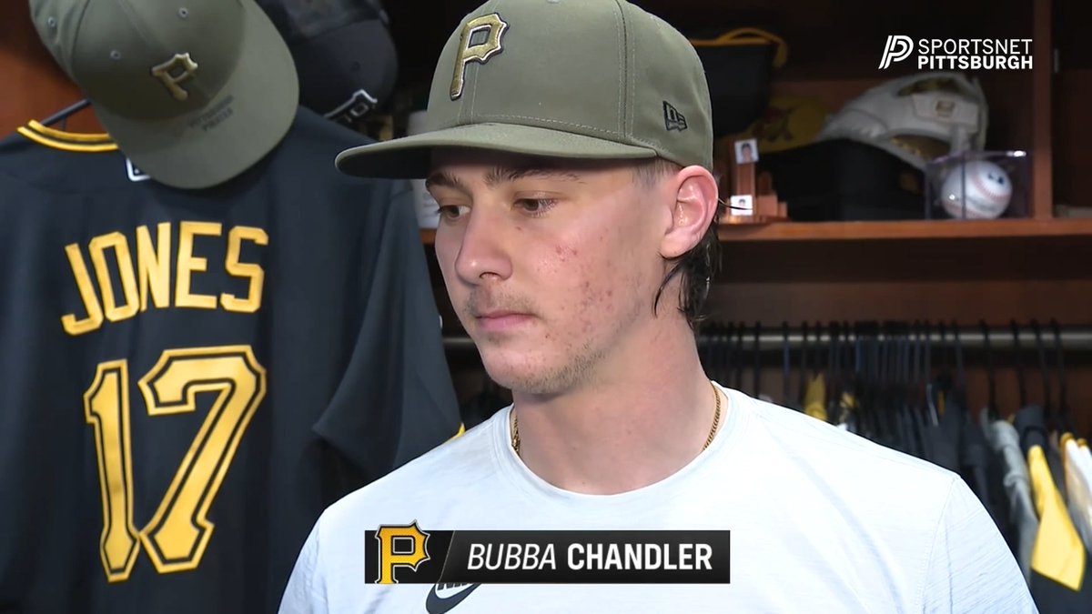 Bubba Chandler on his start today: "Just not doing what I do." ⬇️