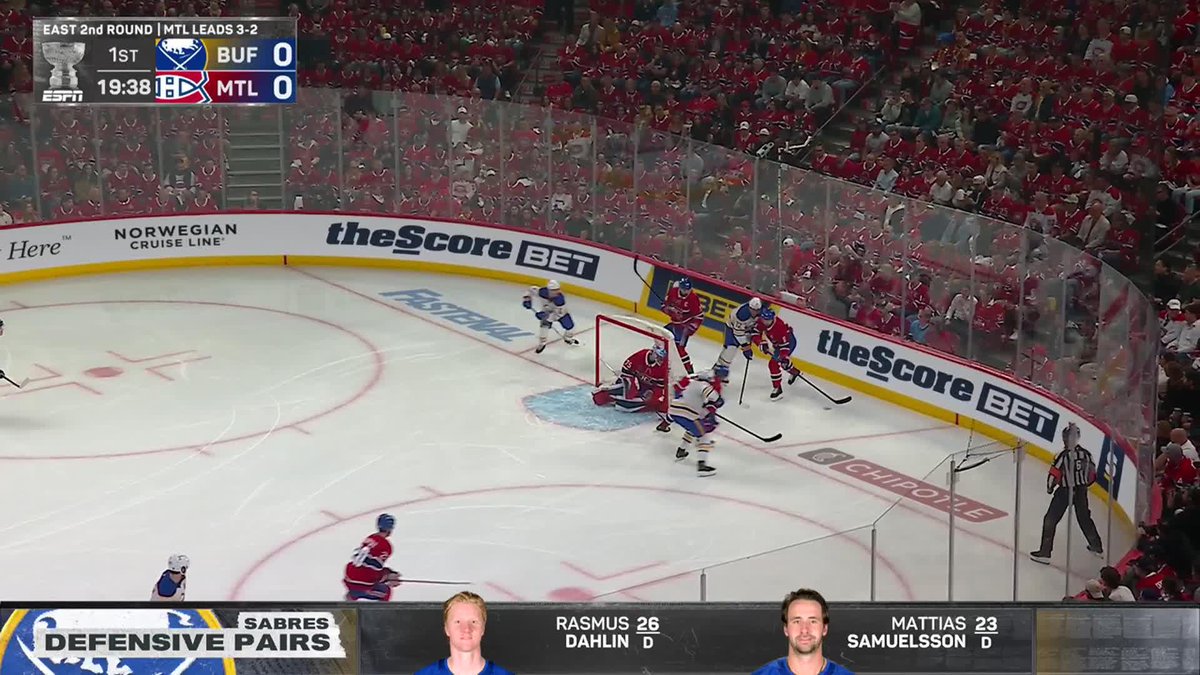Habs fans told me Hutson was LEVELS above Dahlin. LMAO #LetsGoBuffalo