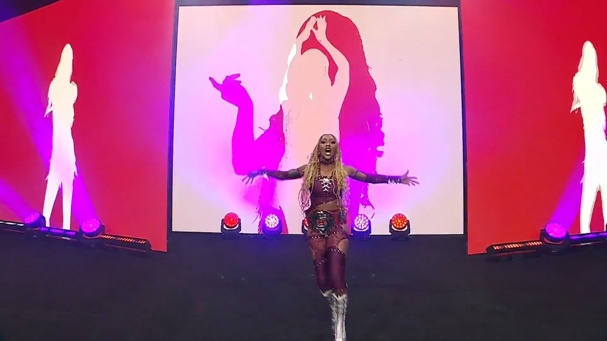 One night after retaining the ROH - Ring of Honor Wrestling Women’s World TV Title at #ROHSupercard, Red Velvet is back in the spotlight with her sights set on the TBS Title! Watch #AEWCollision LIVE on TNT + HBO Max