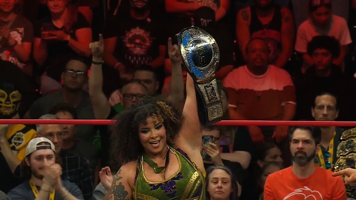 #ANDSTILL TBS Champion Willow Nightingale! Watch #AEWCollision LIVE on TNT + HBO Max