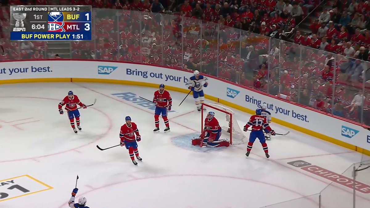 And Jason Zucker makes it a one-goal game! 👀 #StanleyCup 🇺🇸: ABC 🇨🇦: Sportsnet &amp; TVA Sports