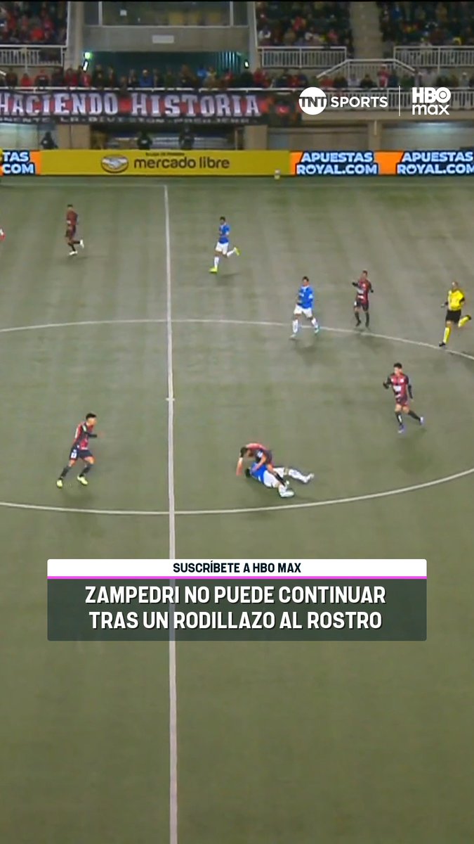 El rodillazo a Zampedri