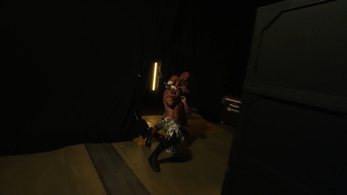 .Tommaso Ciampa just blindsided Mark Briscoe! Watch #AEWCollision LIVE on TNT + HBO Max