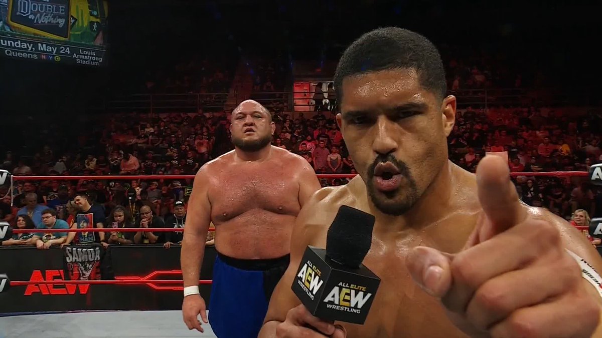 .Anthony Bowens looks right at home as part of The Opps! Watch #AEWCollision LIVE on TNT + HBO Max