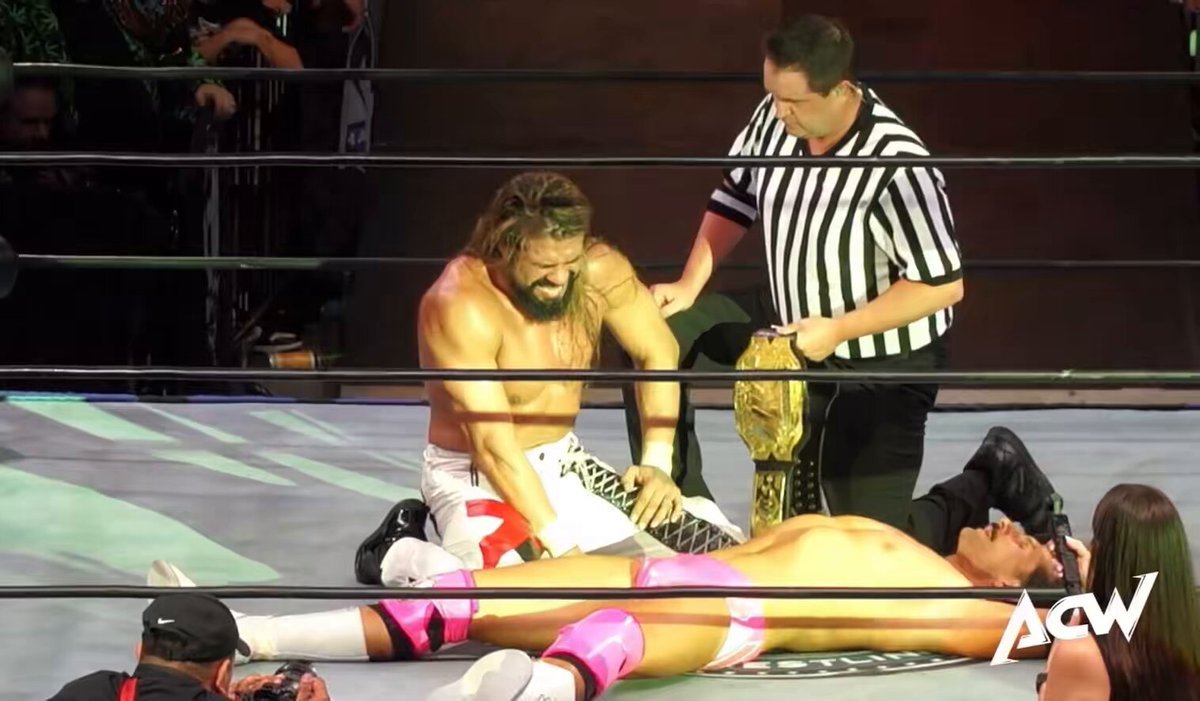 Andrade defeats Richard Holliday in his ACW debut. #ACWReckoning