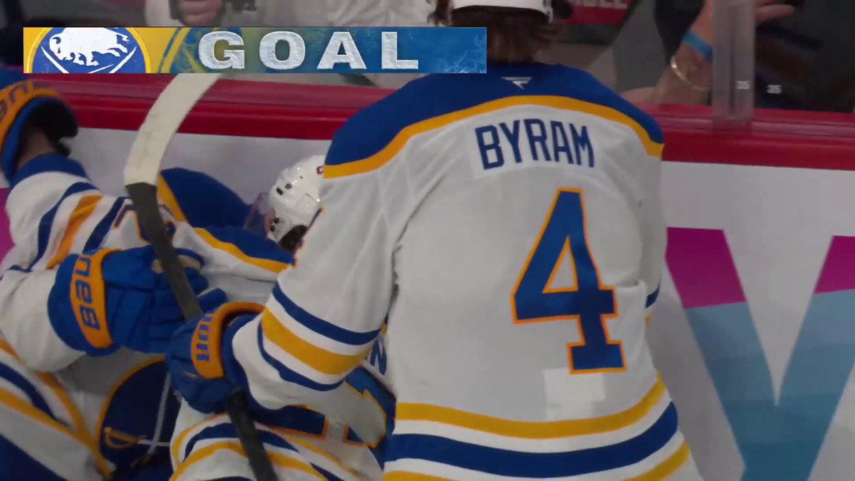 KONSTA HELENIUS!! The Buffalo Sabres have a two-goal lead! 👏 #StanleyCup 🇺🇸: ABC 🇨🇦: Sportsnet &amp; TVA Sports